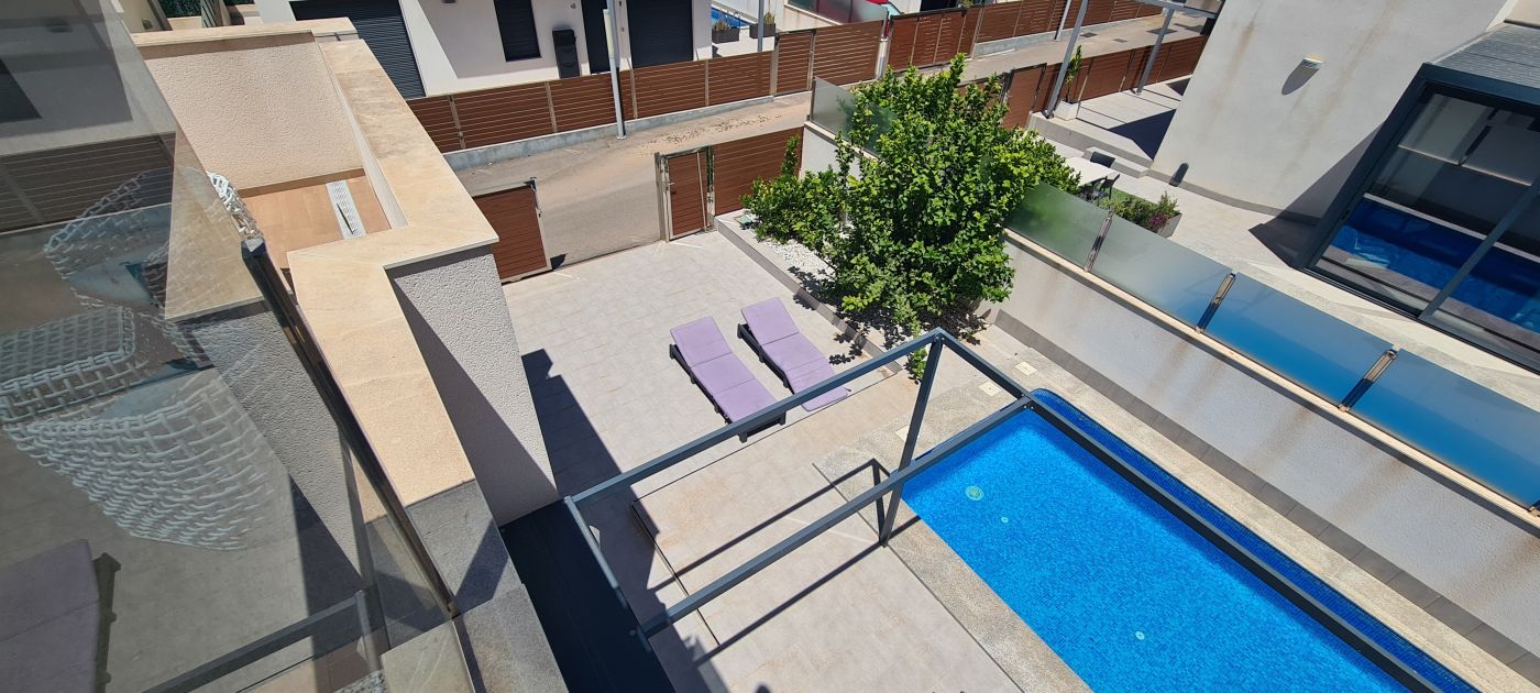 3 storey villa with private roof terrace and pool photo 1