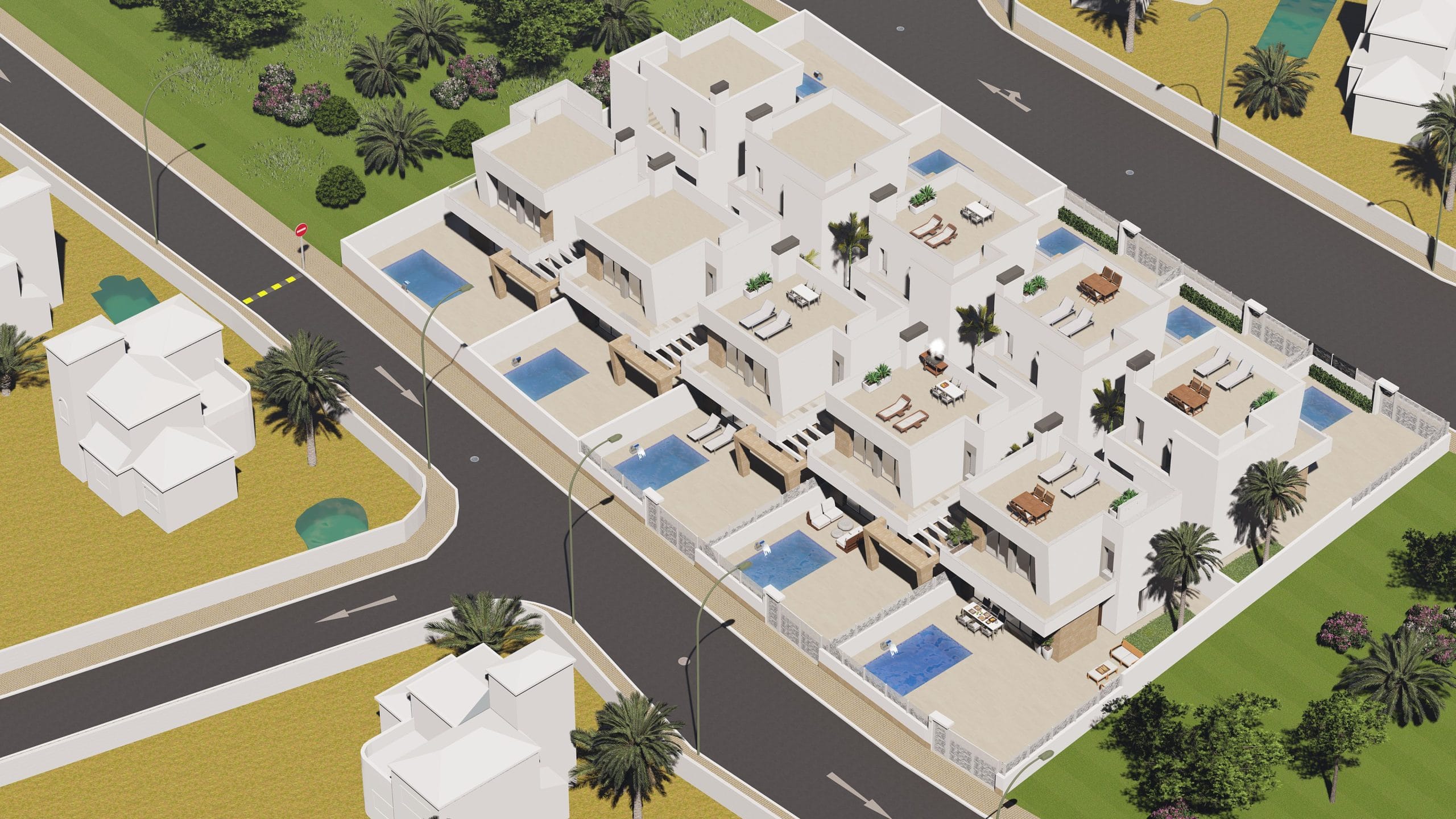 NEW MODERN DETACHED VILLAS WITH PRIVATE POOL IN VILLAMARTÍN. image 5