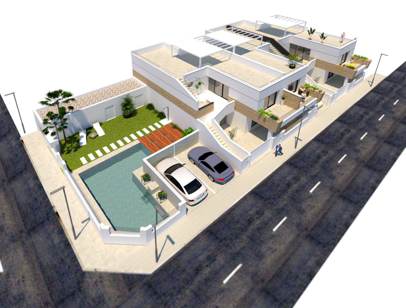 Collected Homes presents this modern apartments in a good location near the village center in Pilar de la Horadada. photo 1