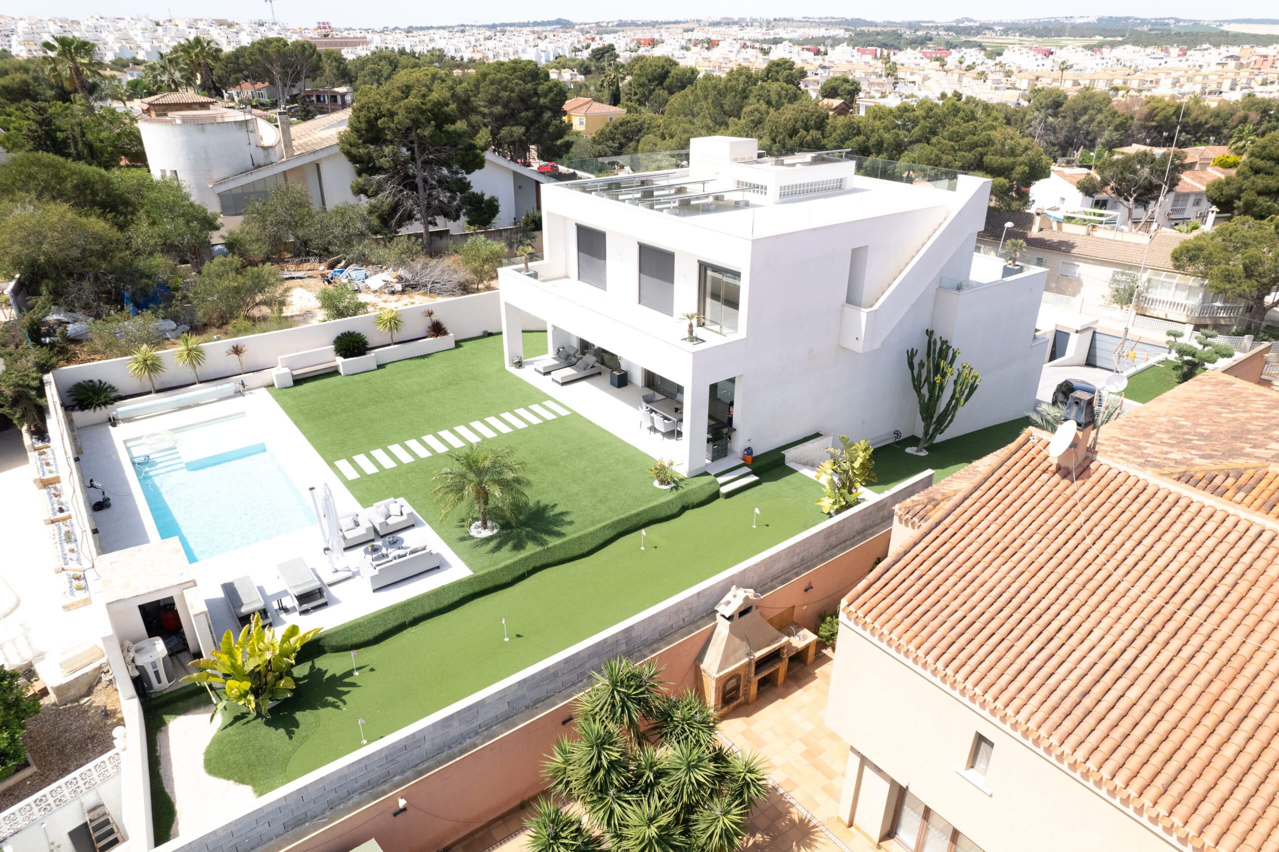 Outstanding design villa in popular Los Balcones. photo 1