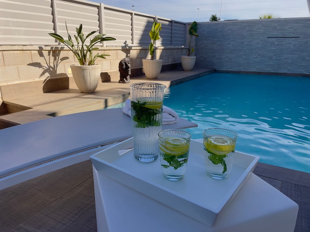 Villa in a modern style with a private pool and multiple terraces. image 3