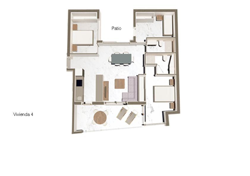 New build apartments on the first line of Playa Los Locos, Torrevieja. image 5