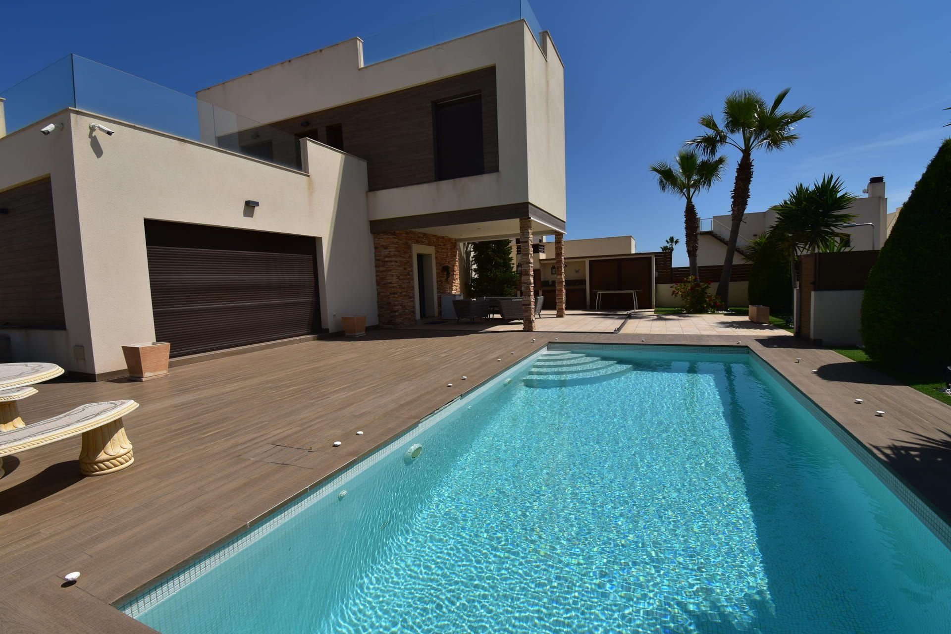 FANTASTIC VILLA IN TORREBLANCA WITH SEA VIEW AND PRIVAT POOL & GUEST APARTMENT. image 3
