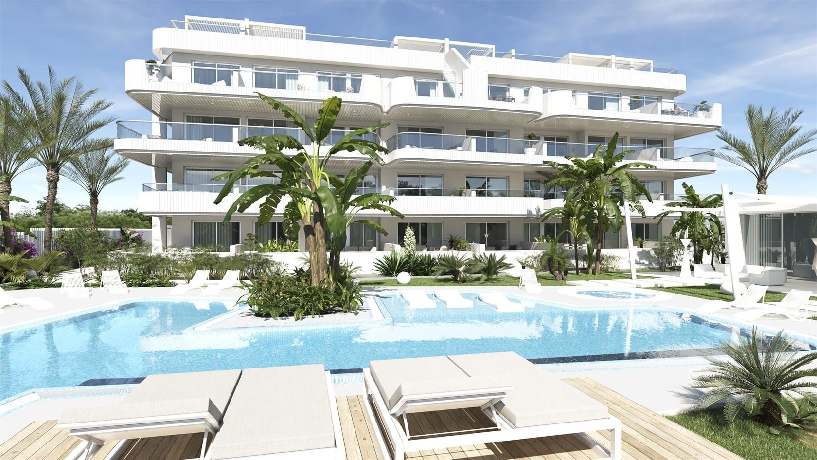 New build apartments in Lamos de Cabo Roig. image 3