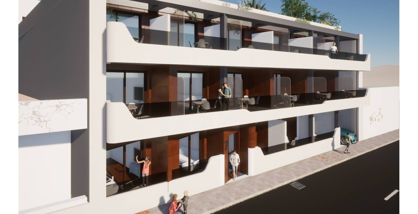 New Build apartments, just 3 minutes walk from Los Locos beach in the centre of Torrevieja. image 5