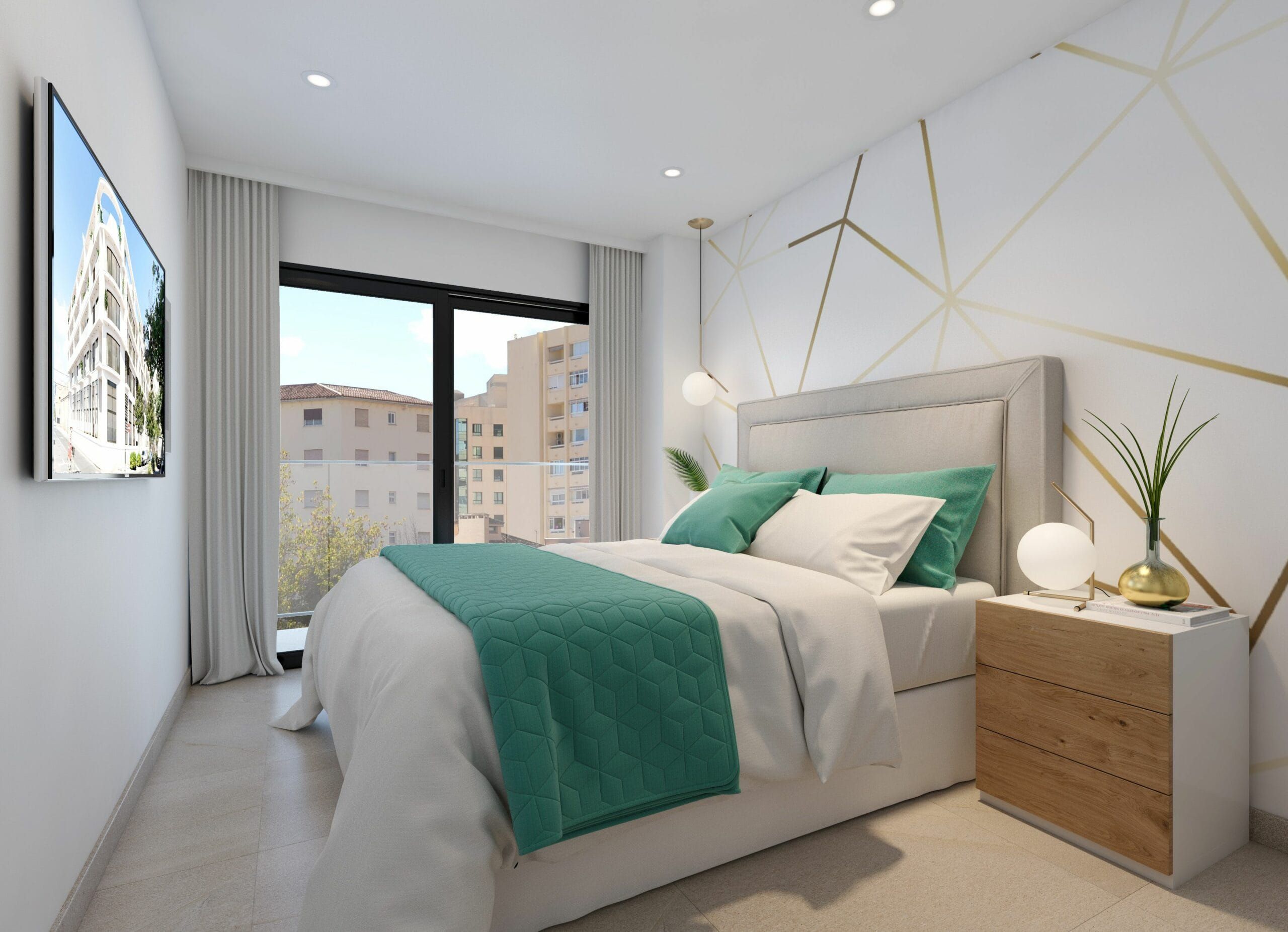 61 apartments with 1, 2, 3 and 4 bedrooms in the neighborhood of La Florida, Alicante. image 5