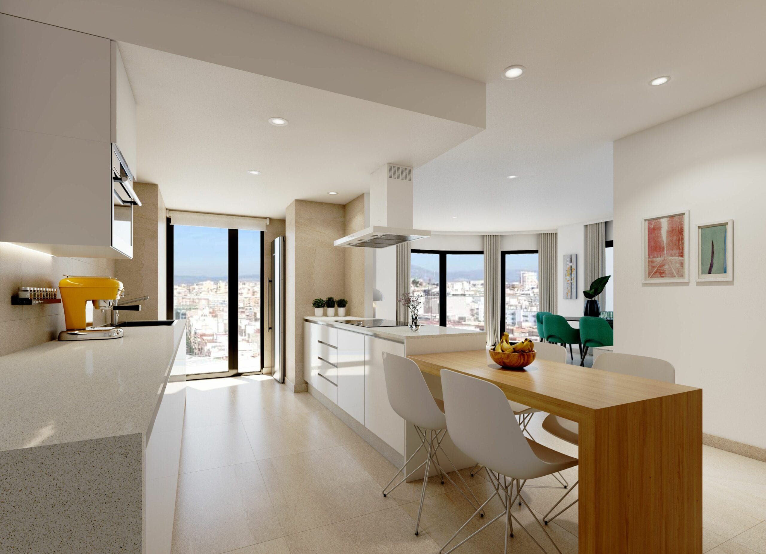 61 apartments with 1, 2, 3 and 4 bedrooms in the neighborhood of La Florida, Alicante. image 2