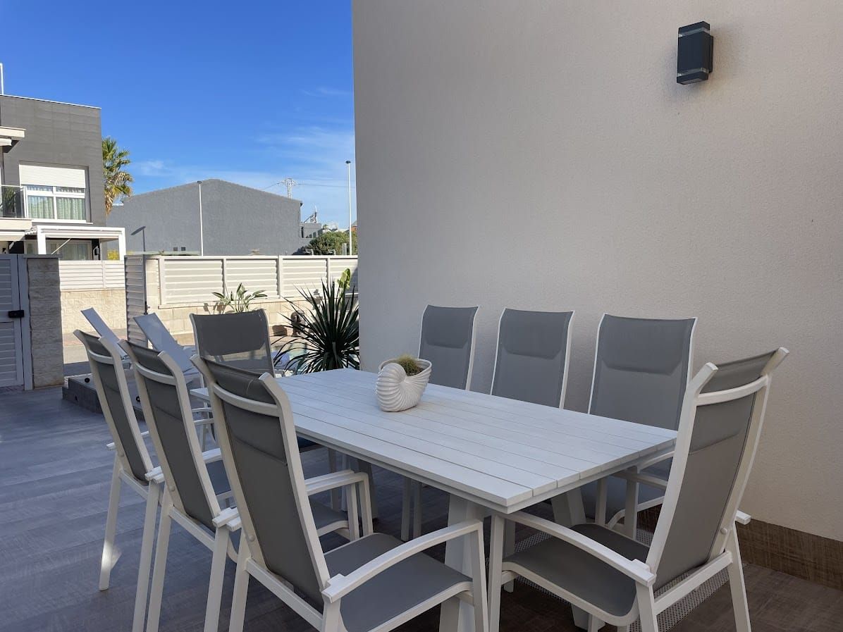 Villa in a modern style with a private pool and multiple terraces. image 2