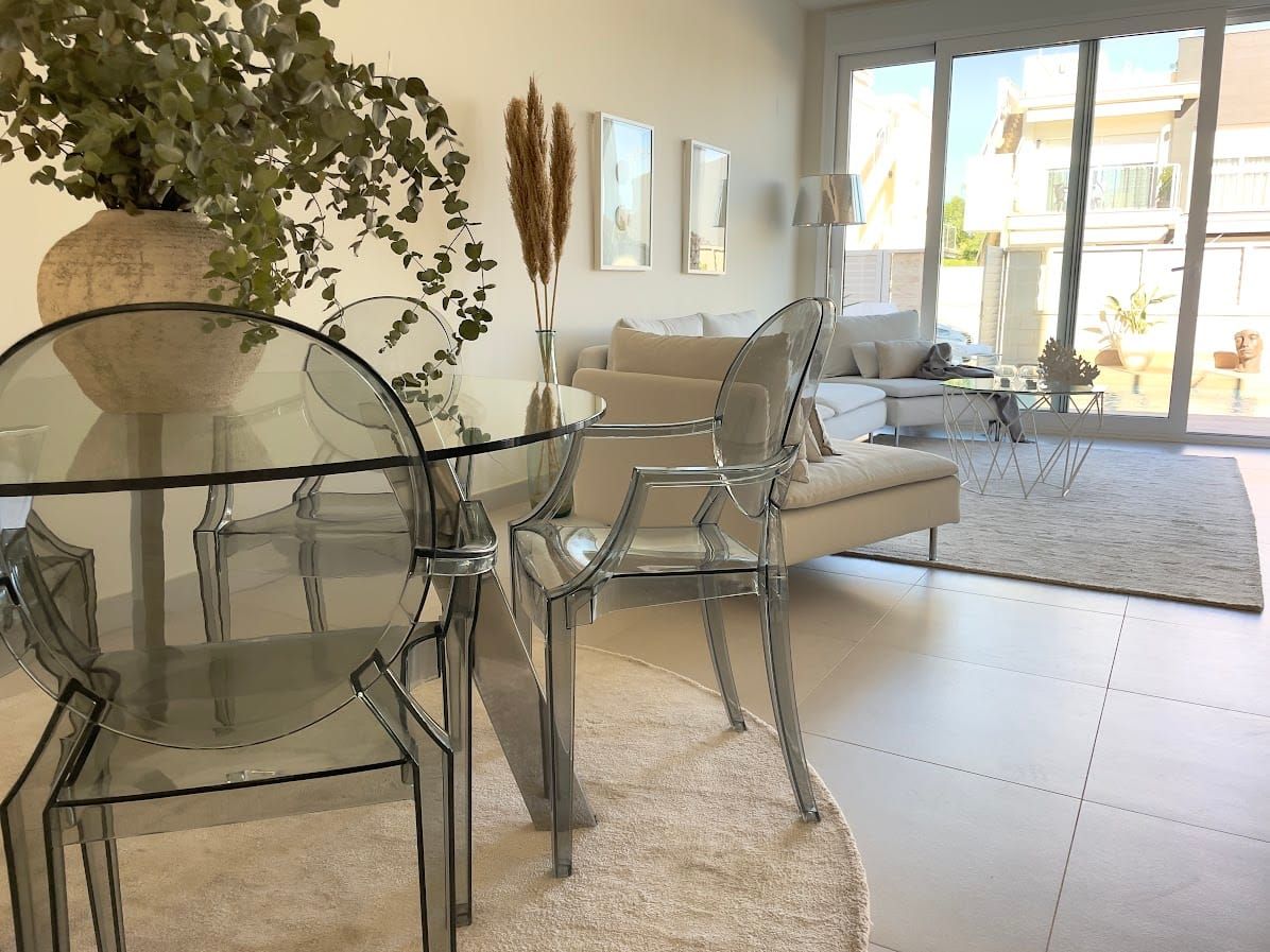 Villa in a modern style with a private pool and multiple terraces. image 5